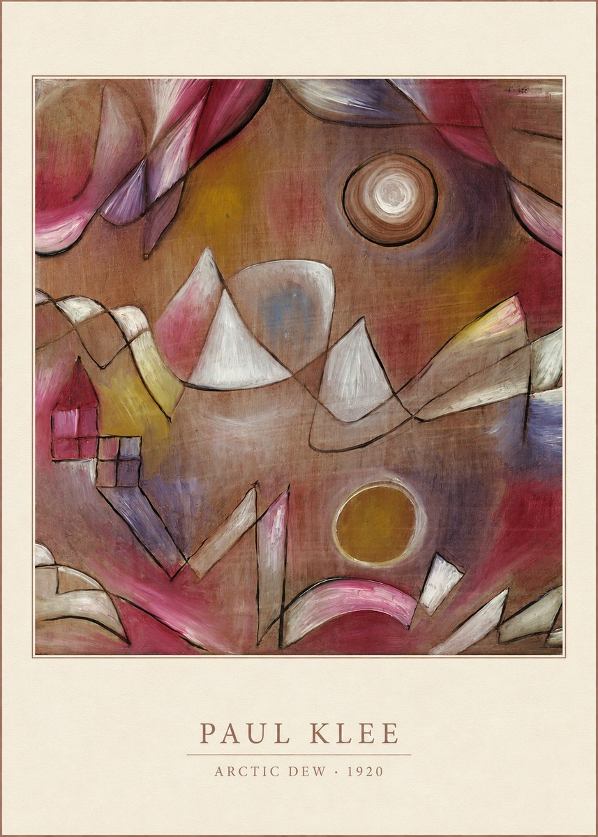 Paul Klee Arctic Dew No4 - Póster