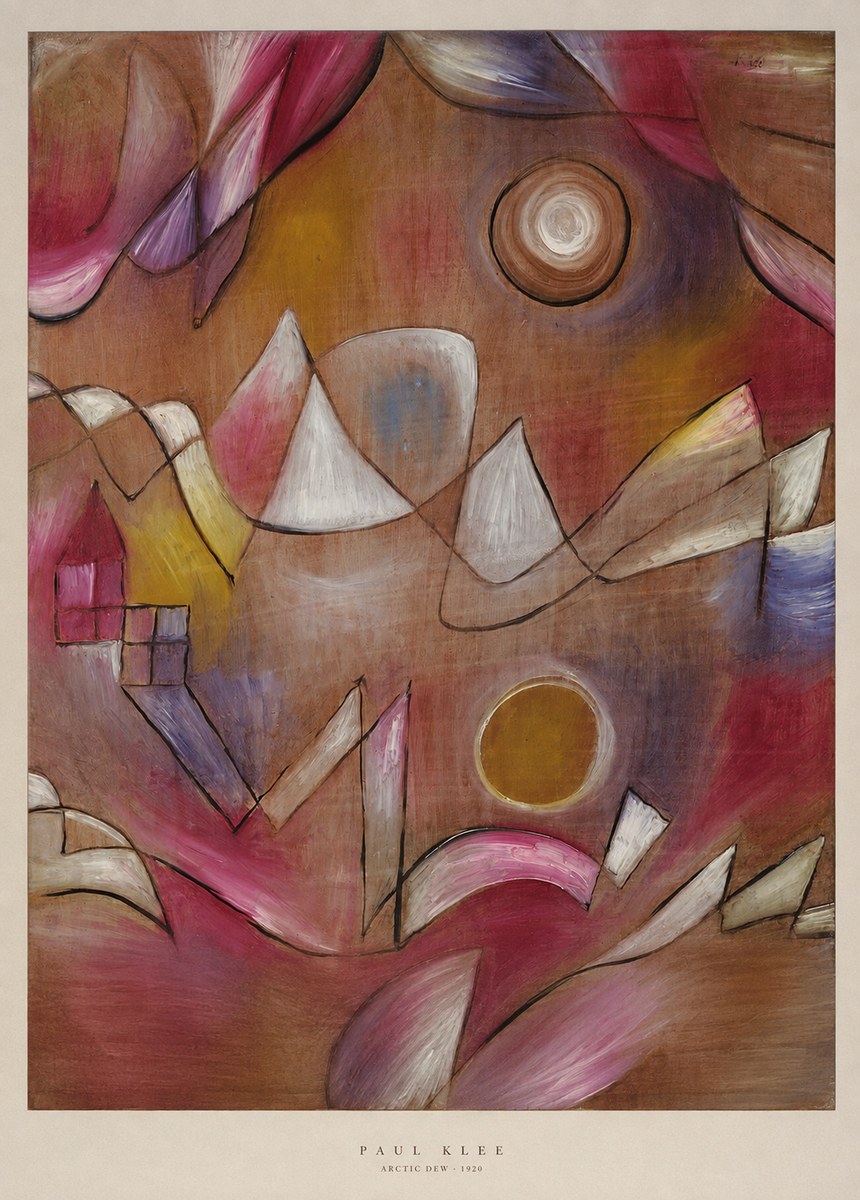 Paul Klee Arctic Dew No5 - Póster