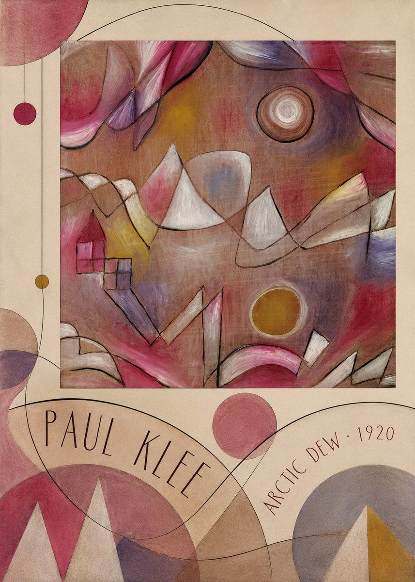 Paul Klee Arctic Dew No6 - Póster