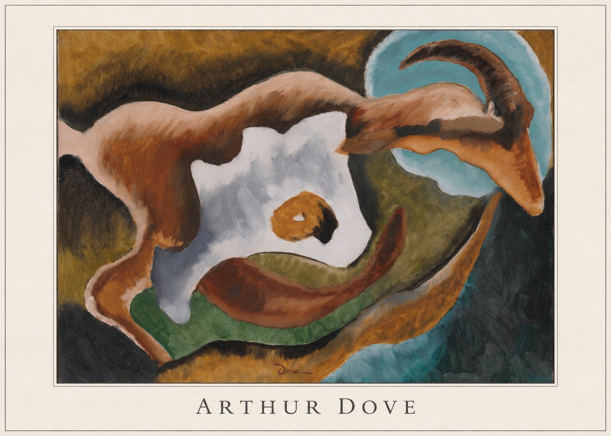 Arthur Dove Goat No3 - Póster