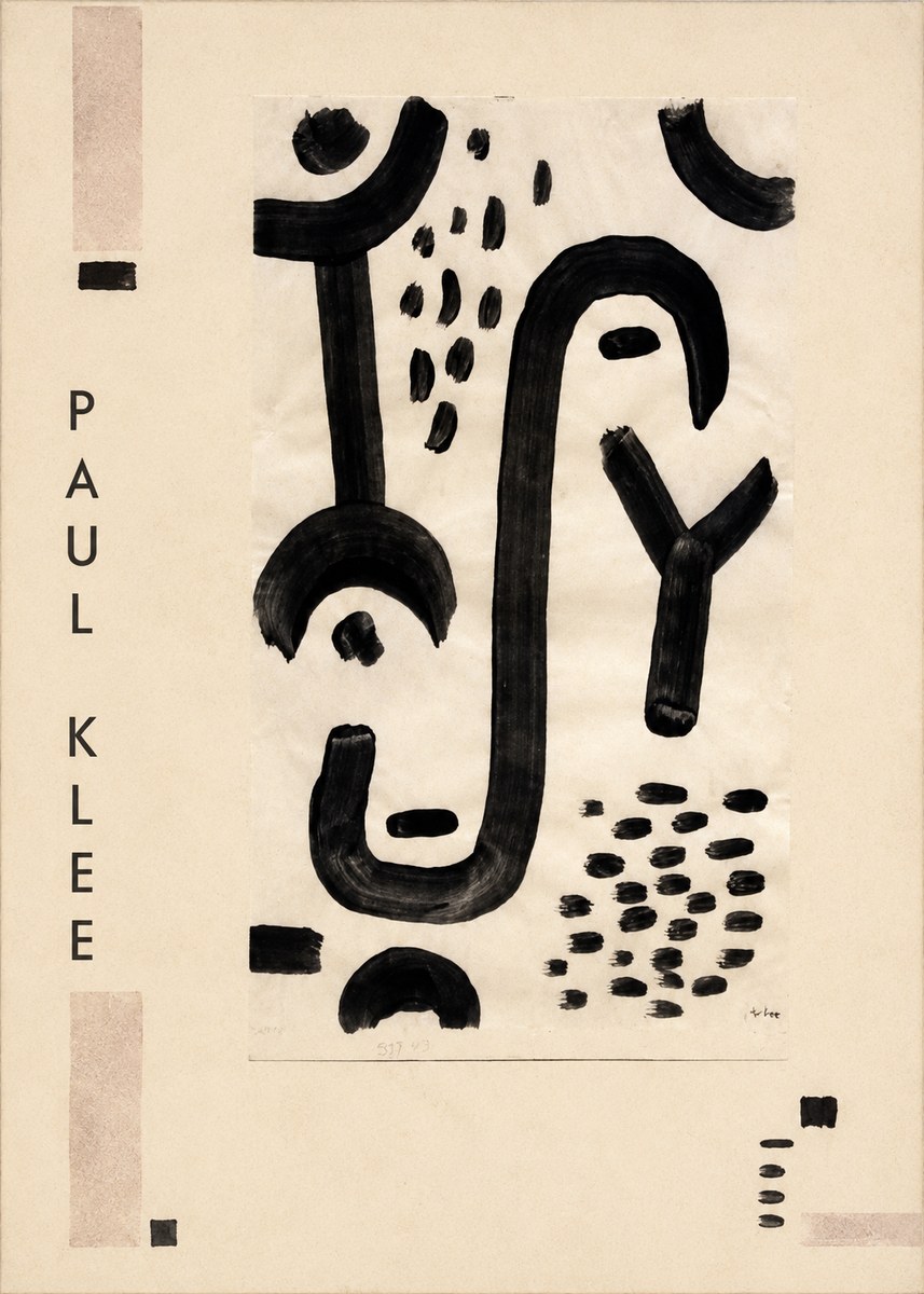 Paul Klee Face of the Goddess No2 - Póster