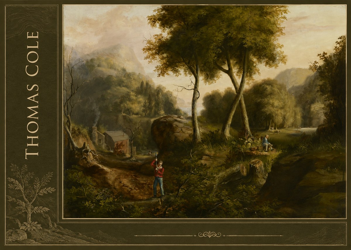 Thomas Cole The Hunter's Return I No2 - Póster