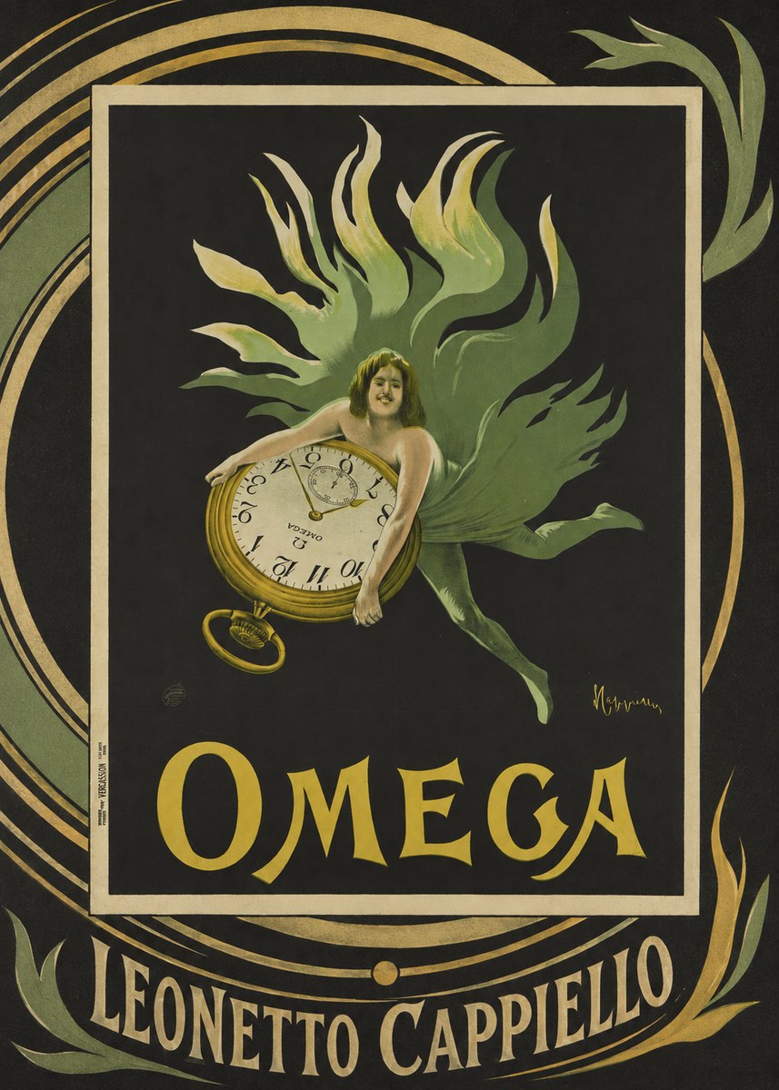 Leonetto Cappiello Omega No4 - Póster