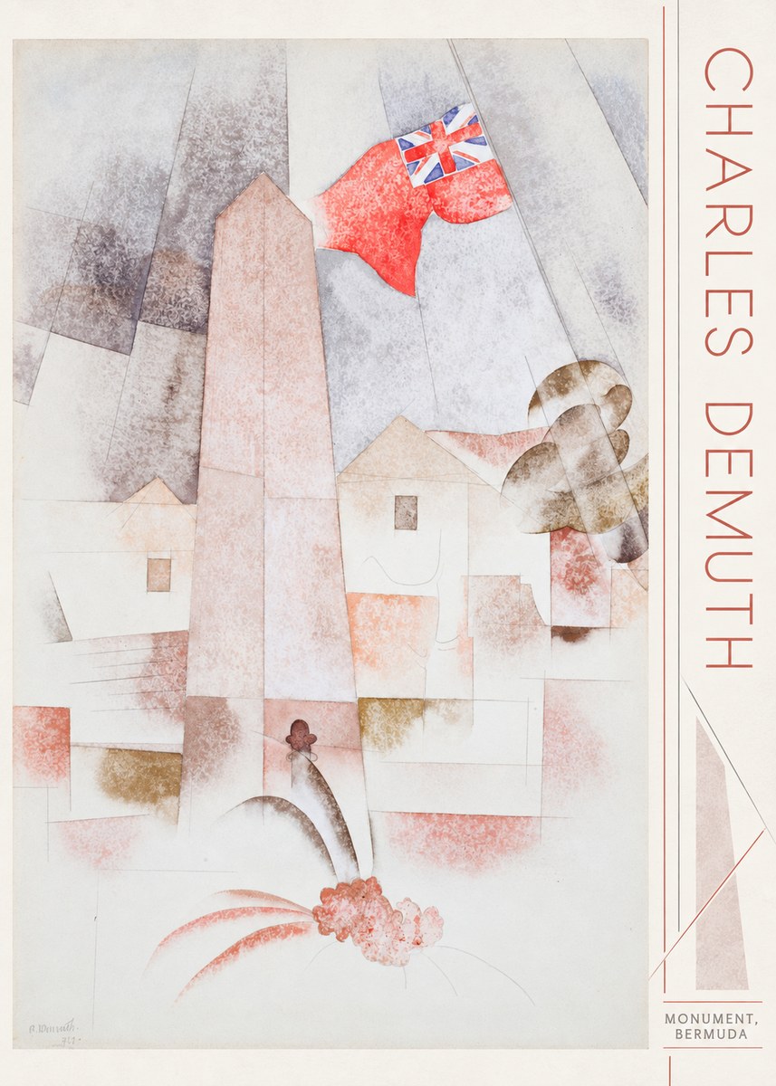 Charles Demuth Monument, Bermuda No2 - Póster
