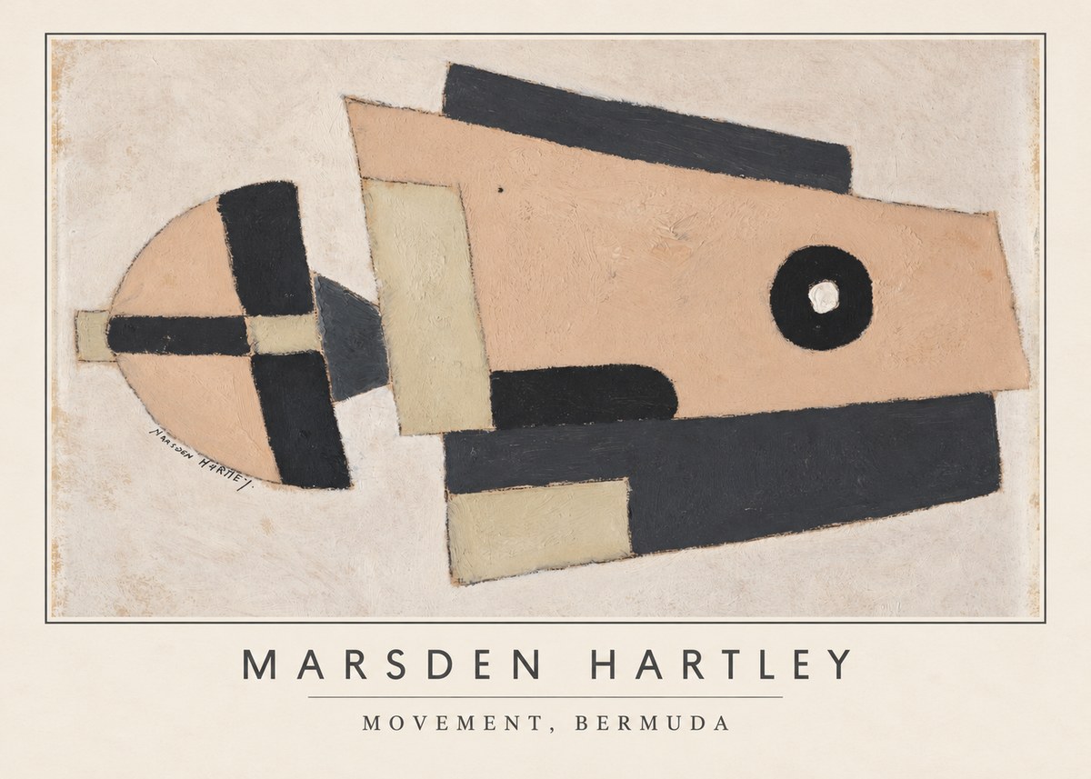 Marsden Hartley Movement, Bermuda No3 - Póster