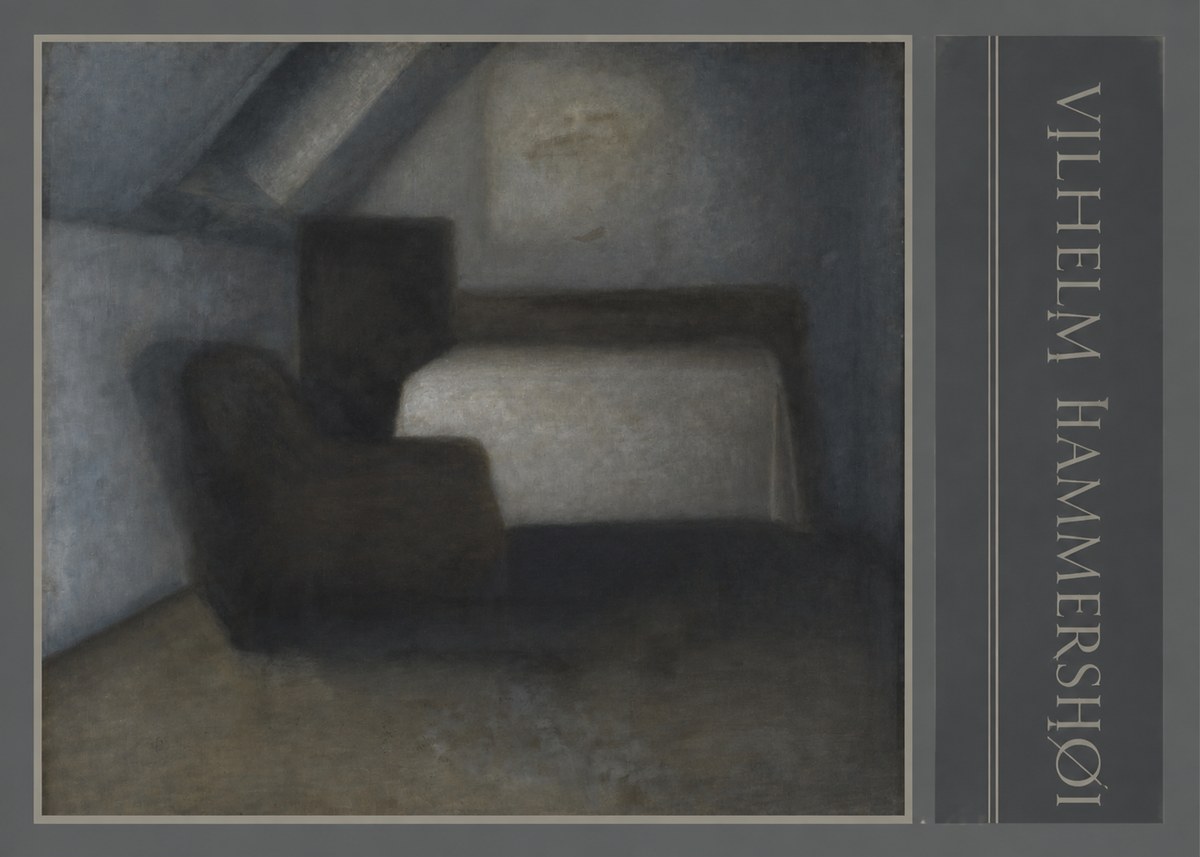 Vilhelm Hammershøi Interior, Strandgade 30 III No2 - Póster