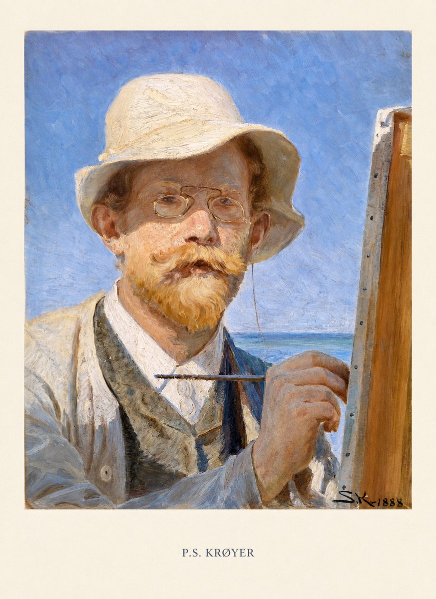 P.S. Krøyer P.s. Krøyer No5 - Póster