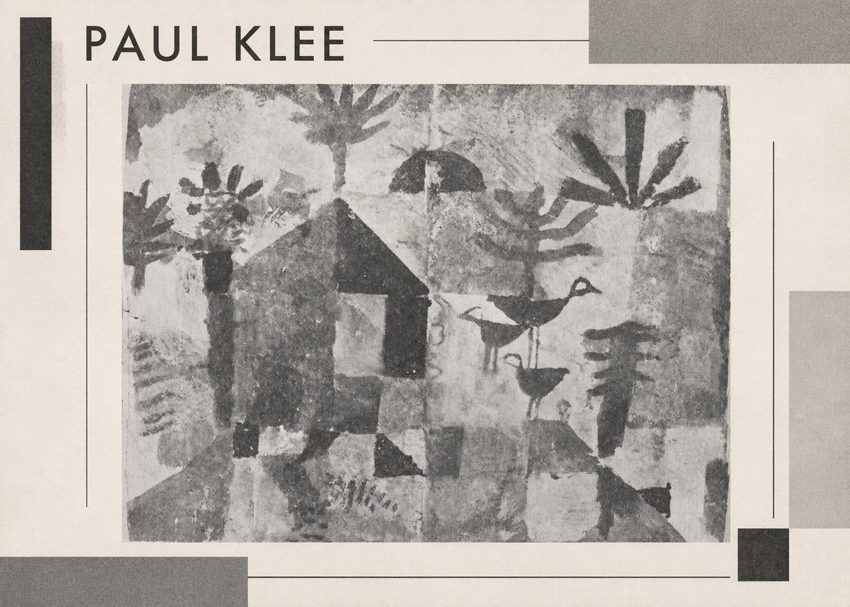 Paul Klee The Niesen No1 - Póster