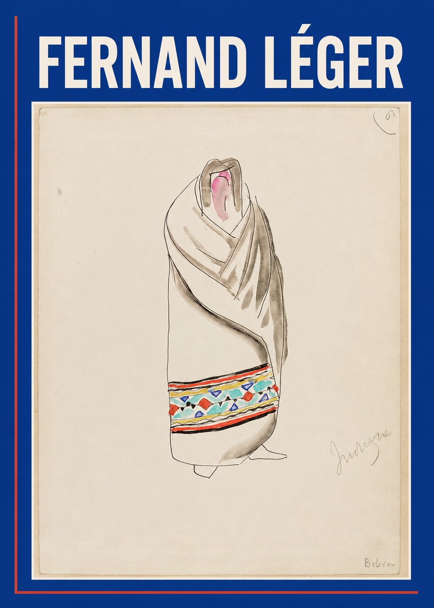 Fernand Léger Indiene, Bolivia No2 - Póster