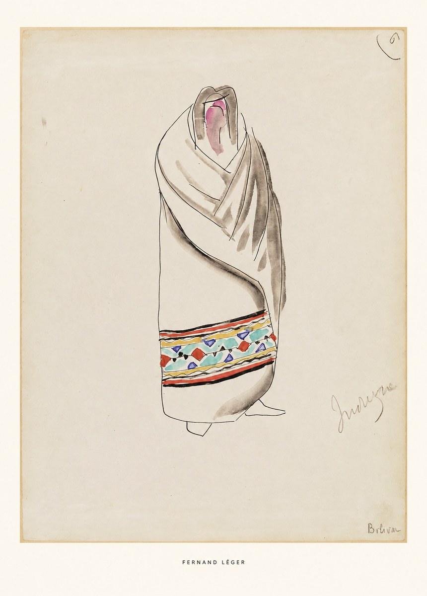 Fernand Léger Indiene, Bolivia No5 - Póster