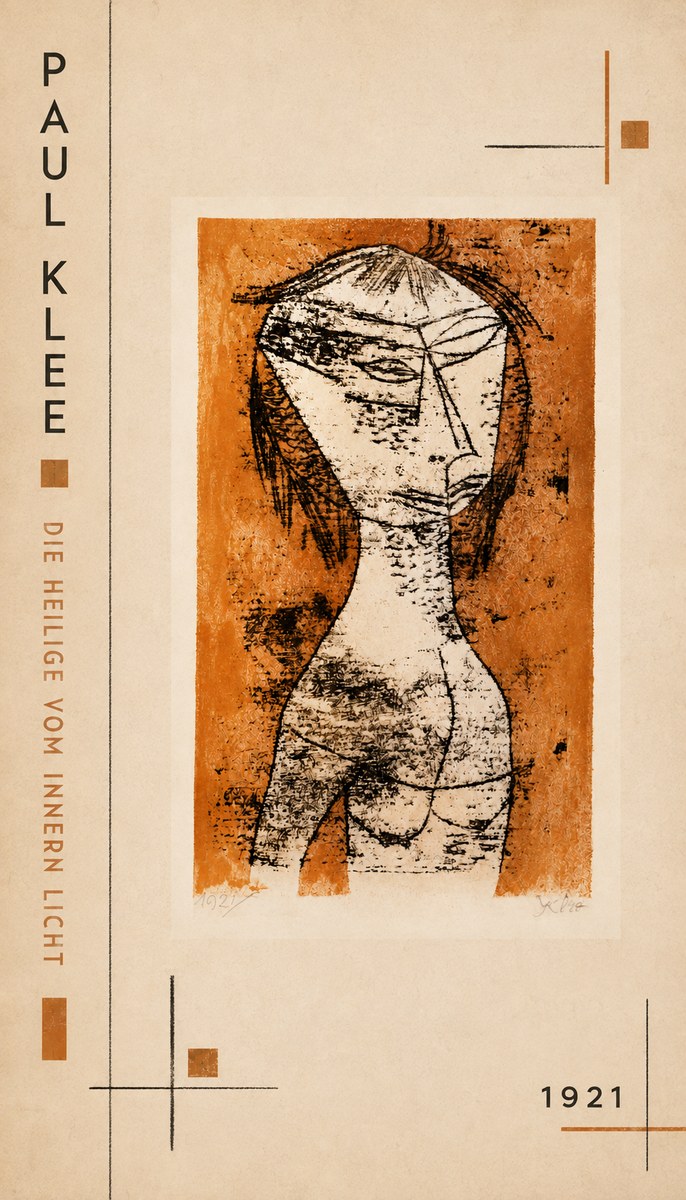 Paul Klee Die Heilige Vom Innern Licht No2 - Póster