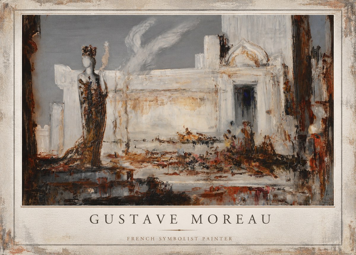Gustave Moreau Untitled I No1 - Póster