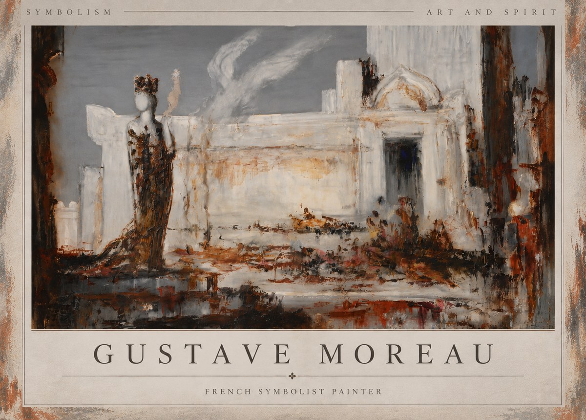 Gustave Moreau Untitled I No4 - Póster