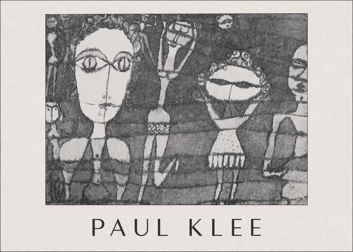 Paul Klee Specter of a Genius No1 - Póster