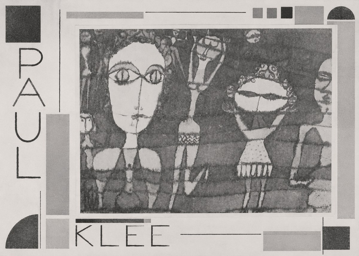 Paul Klee Specter of a Genius No2 - Póster