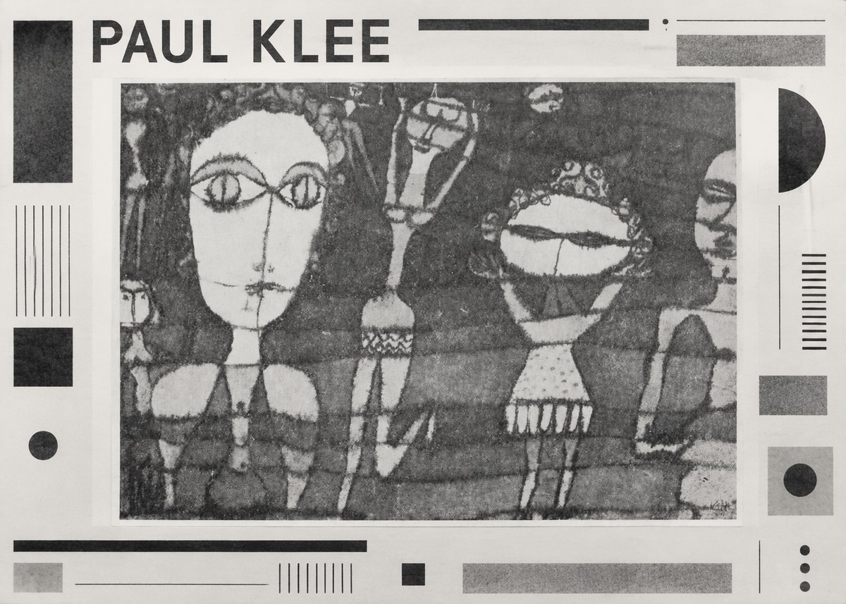 Paul Klee Specter of a Genius No3 - Póster