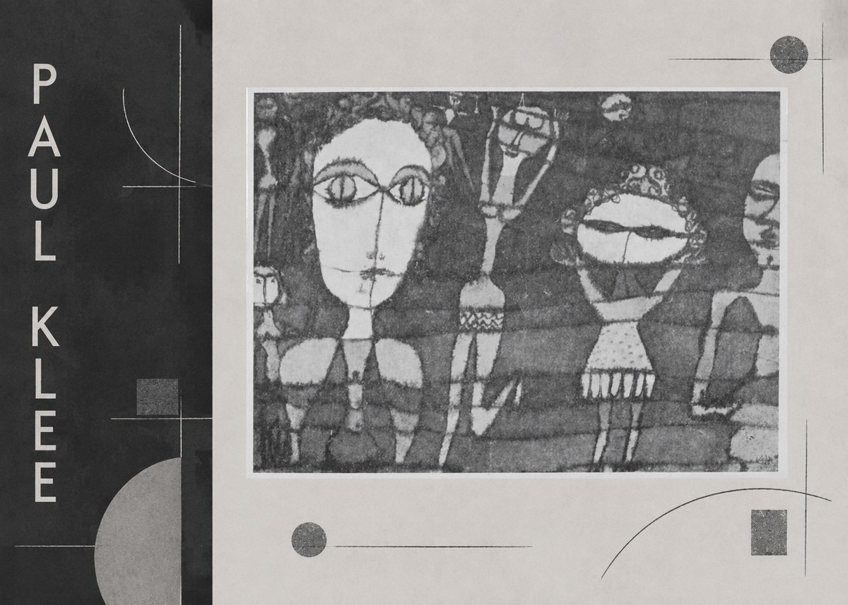 Paul Klee Specter of a Genius No4 - Póster