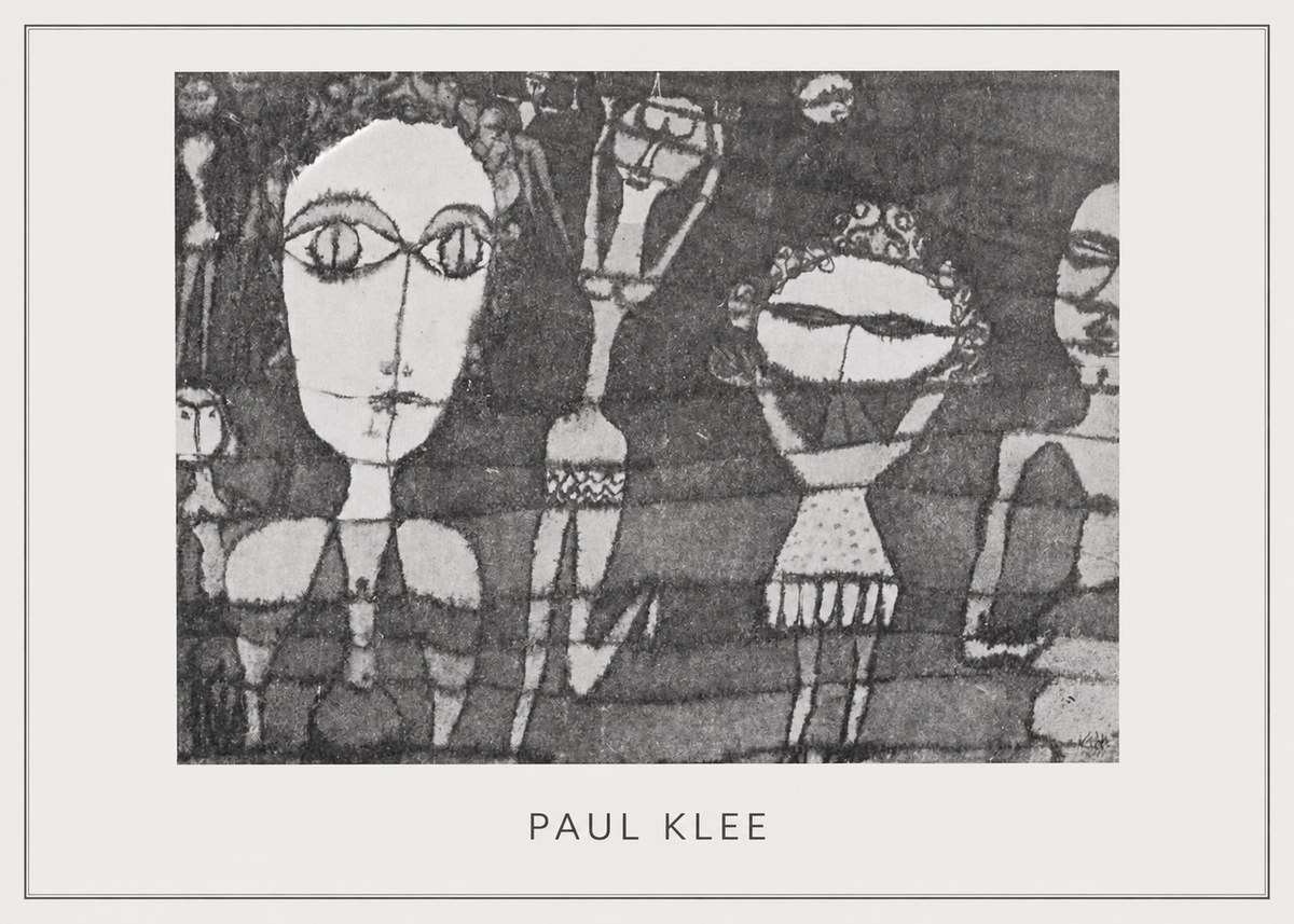 Paul Klee Specter of a Genius No5 - Póster