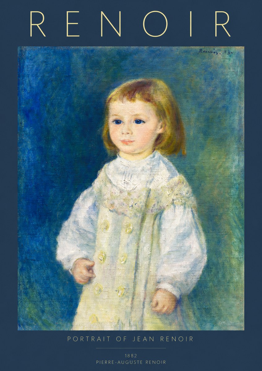 Renoir Portrait of Jean Renoir No2 - Póster