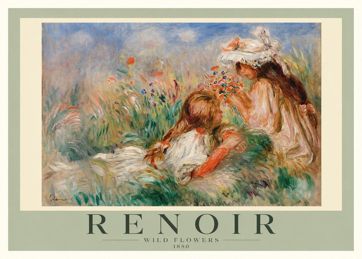Renoir Wild Flowers No2 - Póster