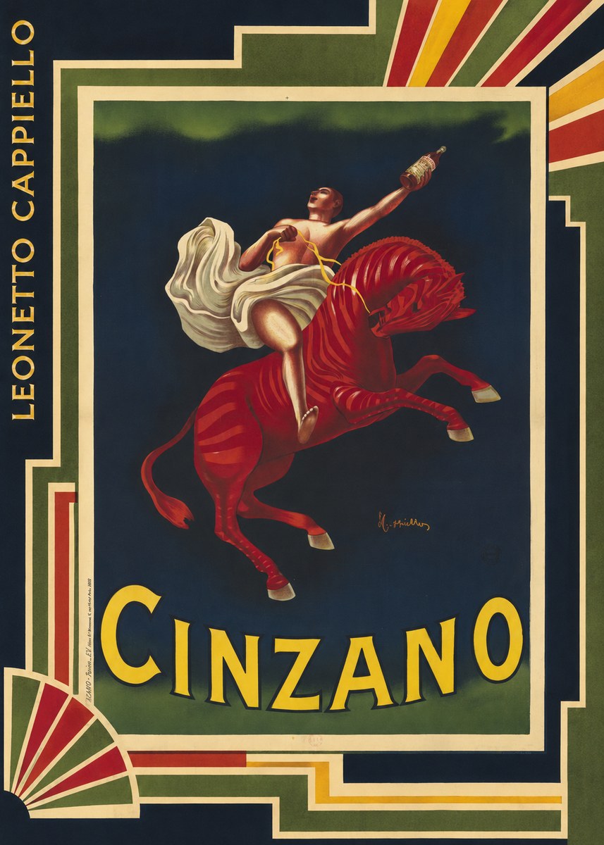 Leonetto Cappiello Cinzano No2 - Póster