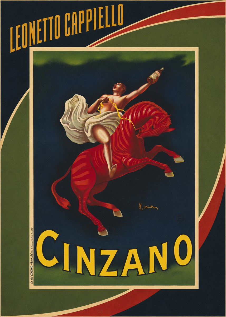 Leonetto Cappiello Cinzano No3 - Póster
