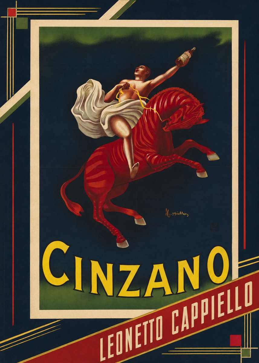 Leonetto Cappiello Cinzano No4 - Póster