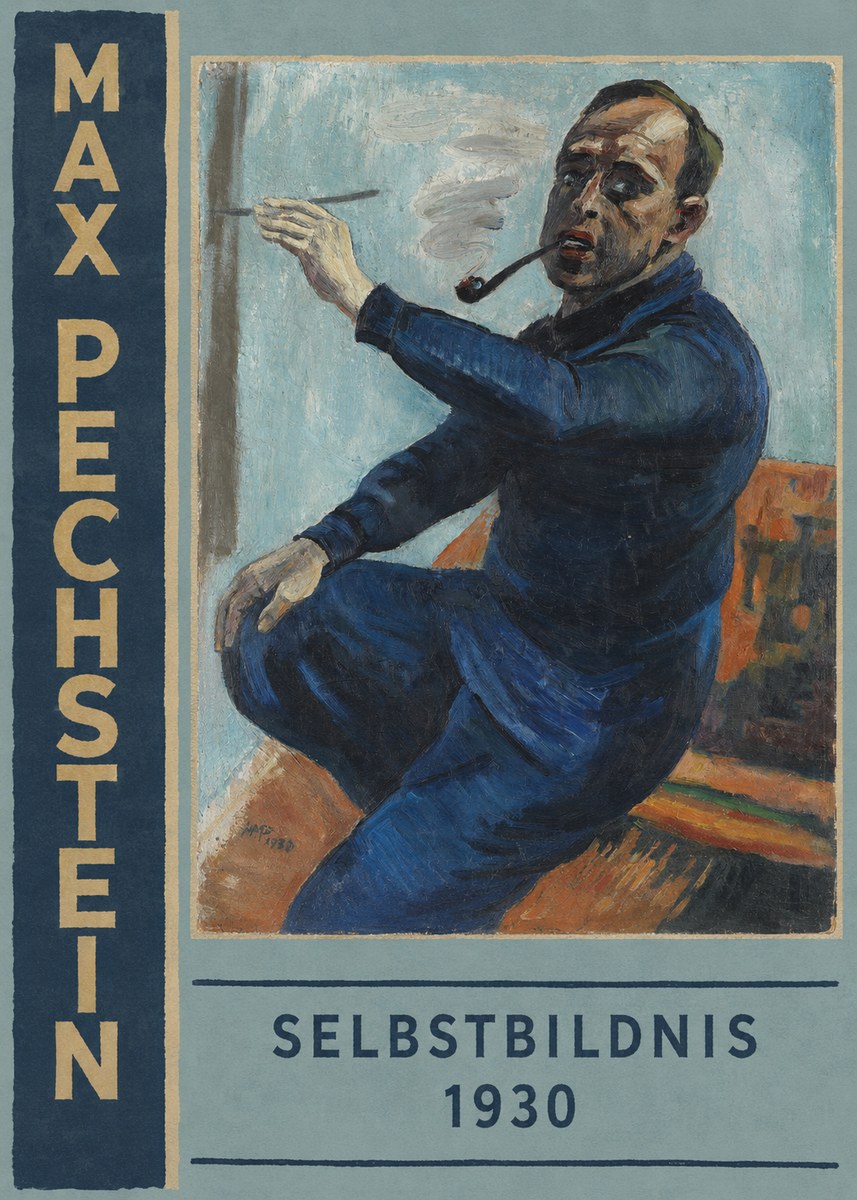 Max Pechstein Selbstbildnis No2 - Póster