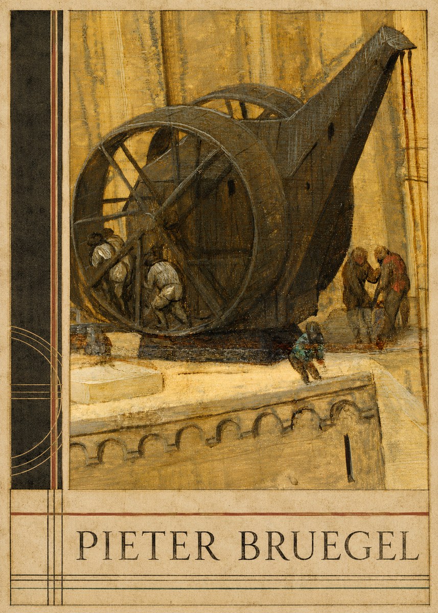 Pieter Bruegel The Crane No2 - Póster