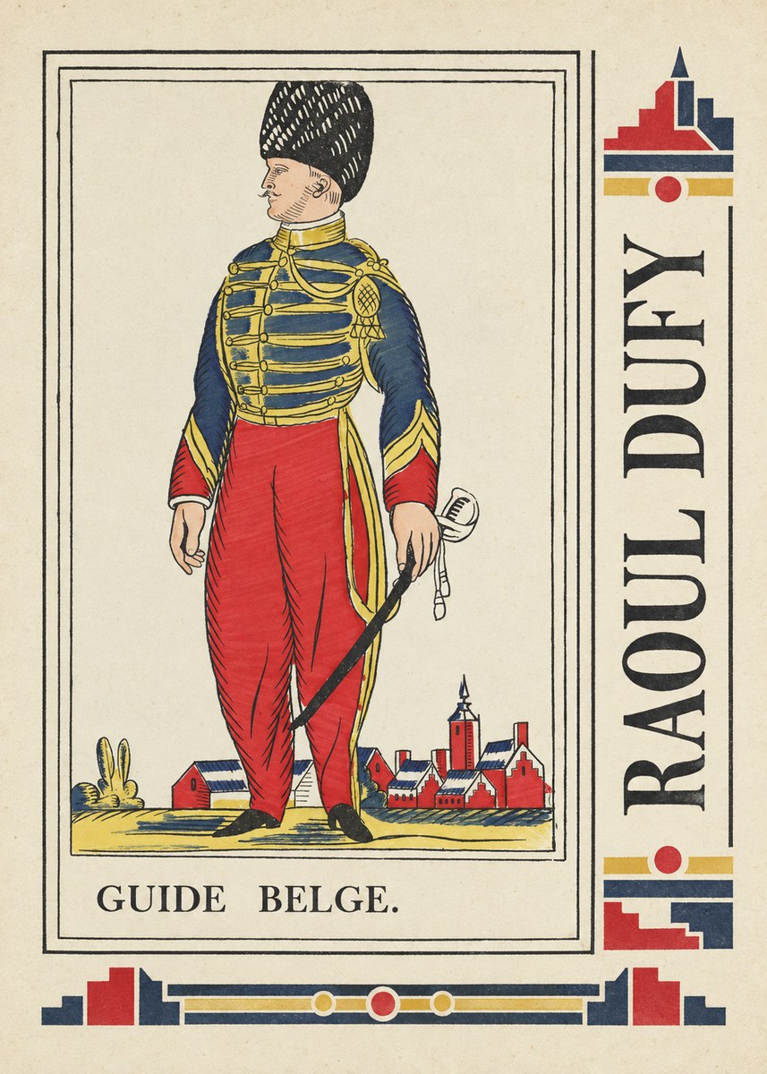 Raoul Dufy Guide Belge. No4 - Póster