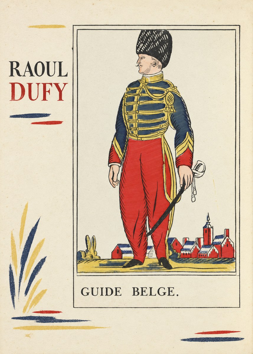 Raoul Dufy Guide Belge. No5 - Póster