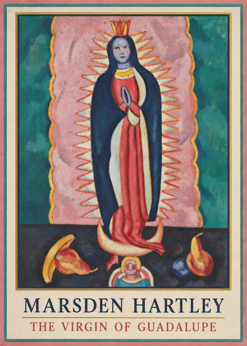 Marsden Hartley The Virgin of Guadalupe No1 - Póster