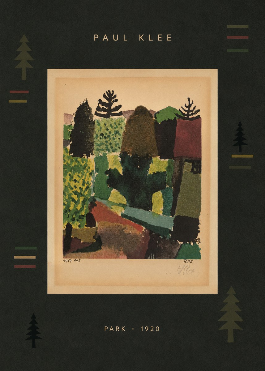 Paul Klee Park I No6 - Póster