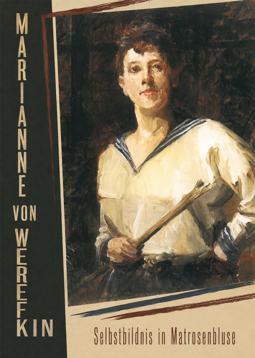 Marianne von Werefkin Selbstbildnis in Matrosenbluse No2 - Póster