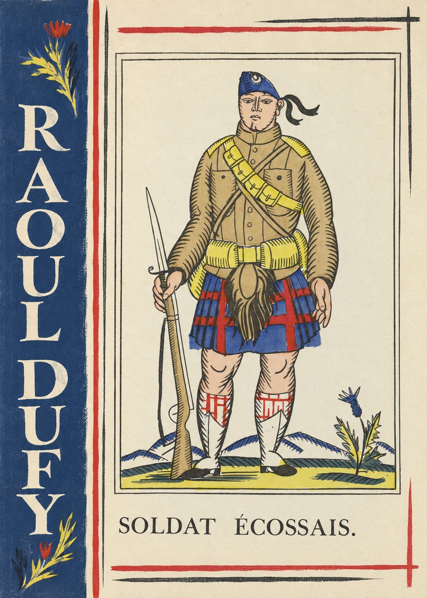 Raoul Dufy Soldat Écossais. No2 - Póster