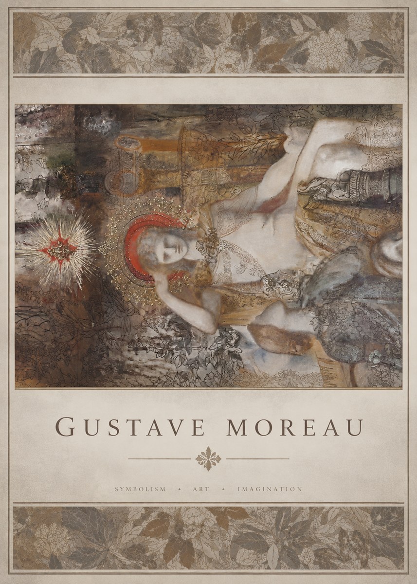 Gustave Moreau Saint Sebastian II No4 - Póster