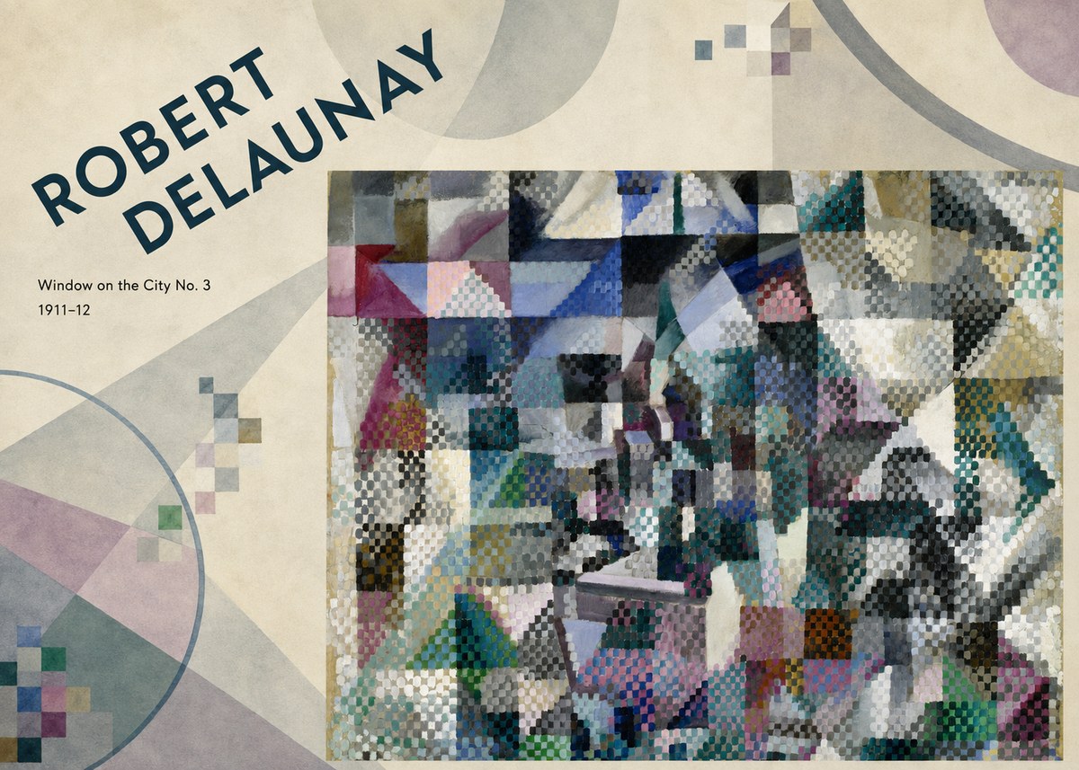 Robert Delaunay Window on the City No. 3 No3 - Póster