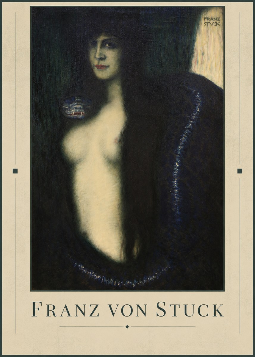 Franz von Stuck The Sin II No2 - Póster