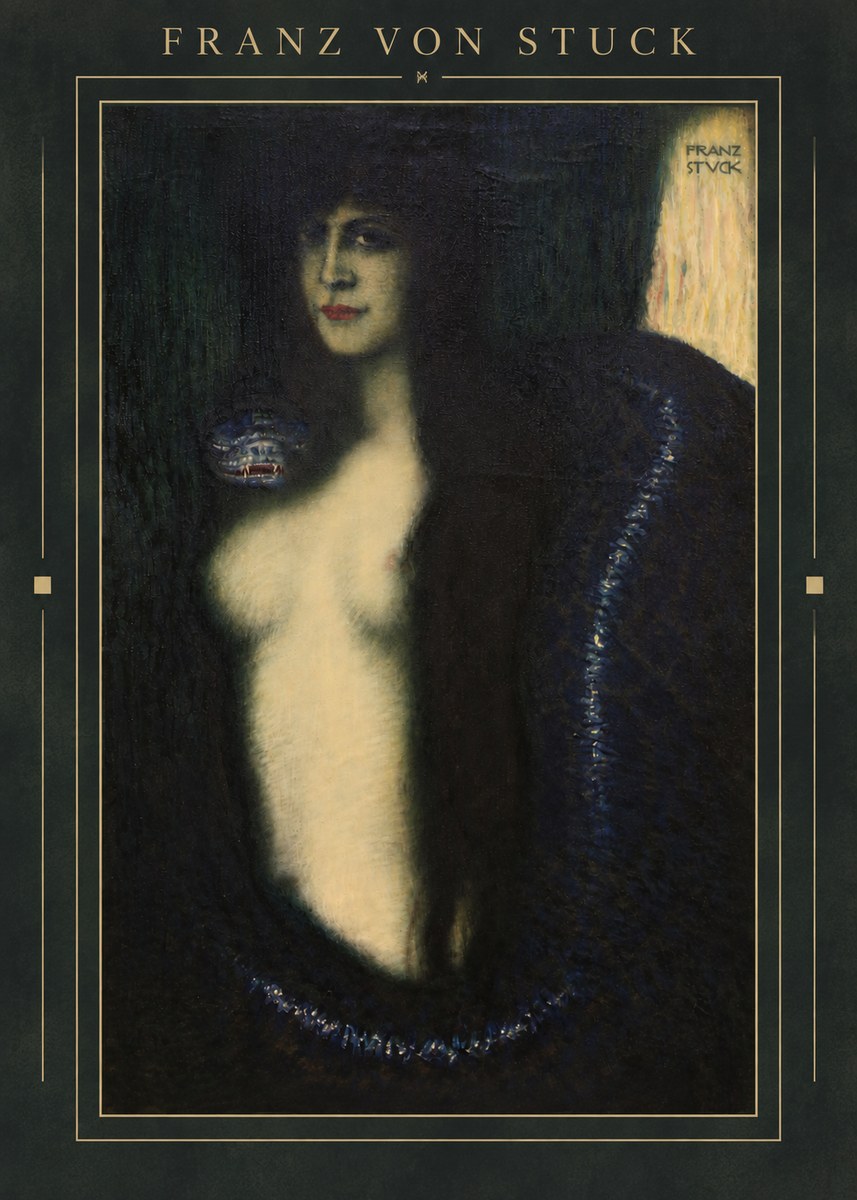 Franz von Stuck The Sin II No3 - Póster