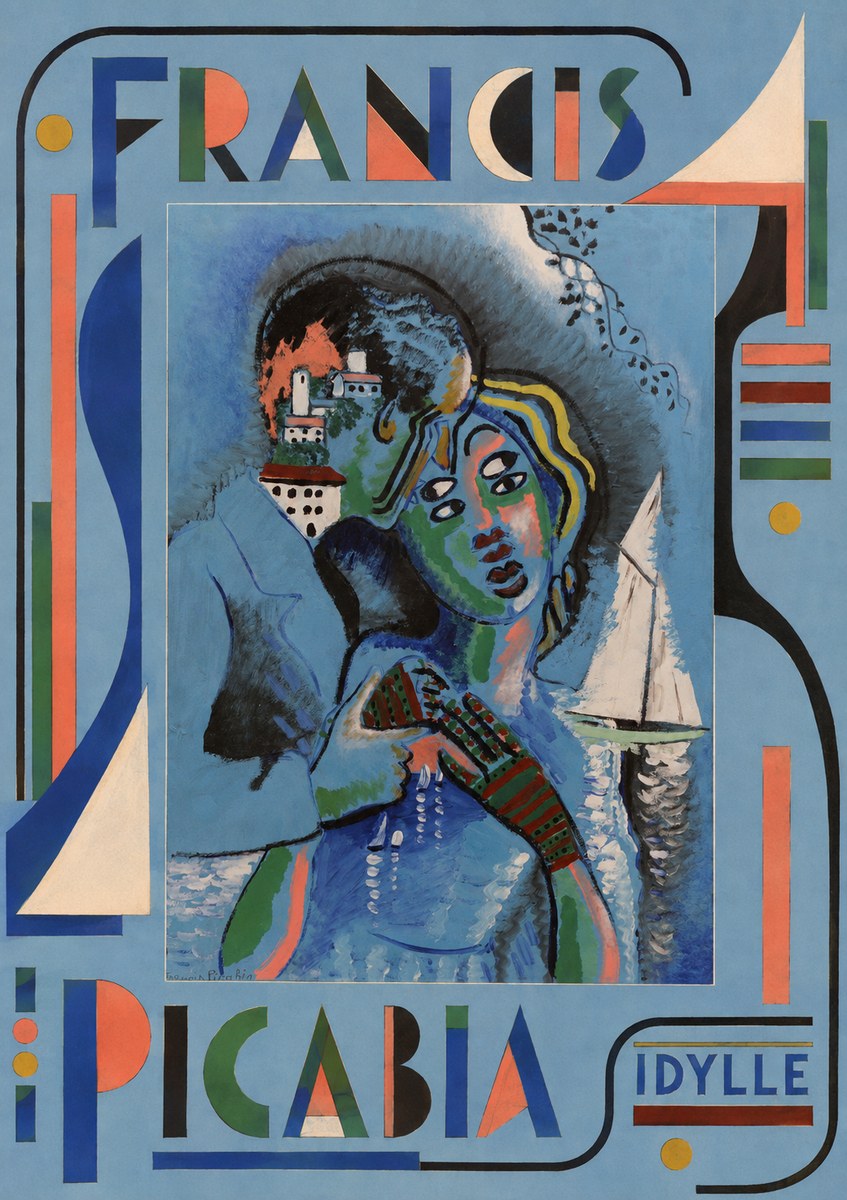 Francis Picabia Idylle No6 - Póster