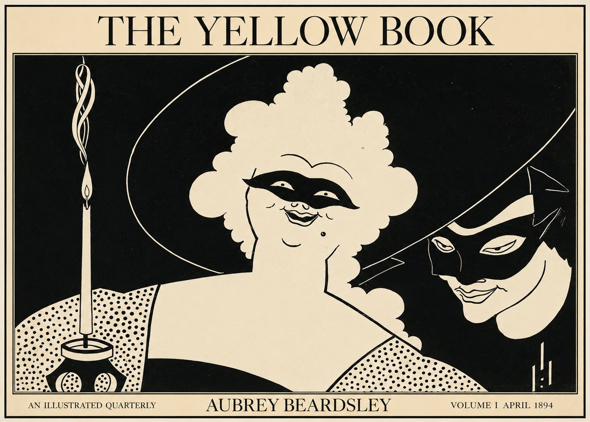 Aubrey Beardsley The Yellow Book I No1 - Póster