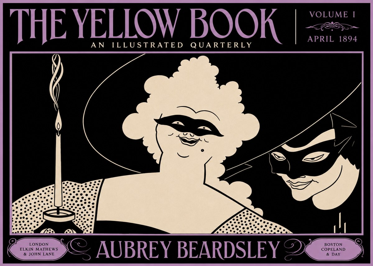 Aubrey Beardsley The Yellow Book I No3 - Póster