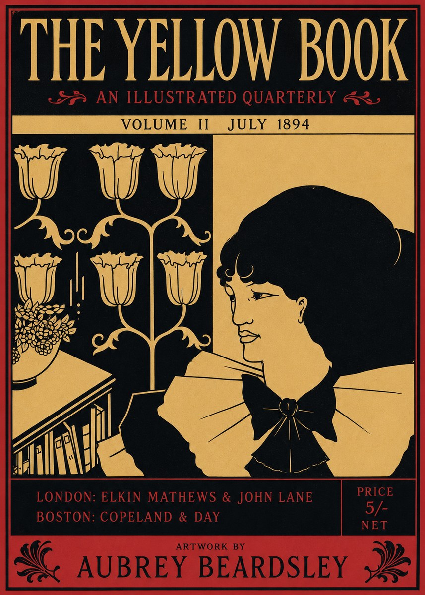 Aubrey Beardsley The Yellow Book - Volume Ii July 1894 No2 - Póster