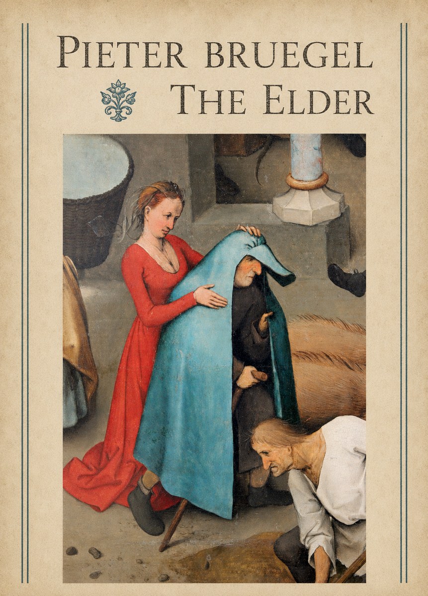Pieter Bruegel The Blind Leading the Blind II No6 - Póster