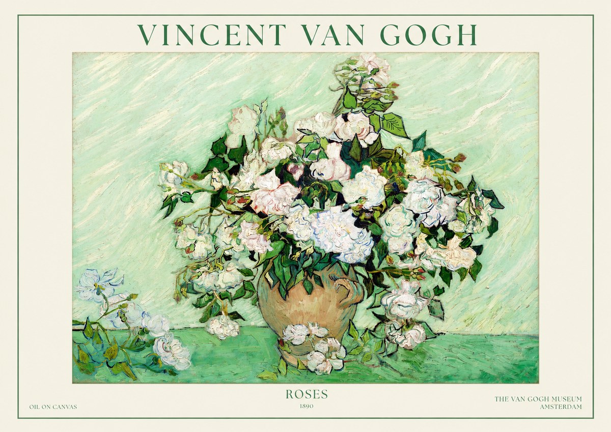 Van Gogh Roses II No1 - Póster