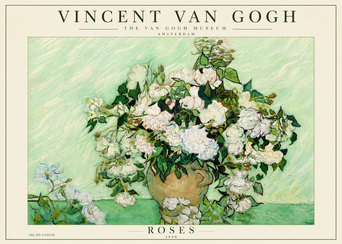 Van Gogh Roses II No3 - Póster