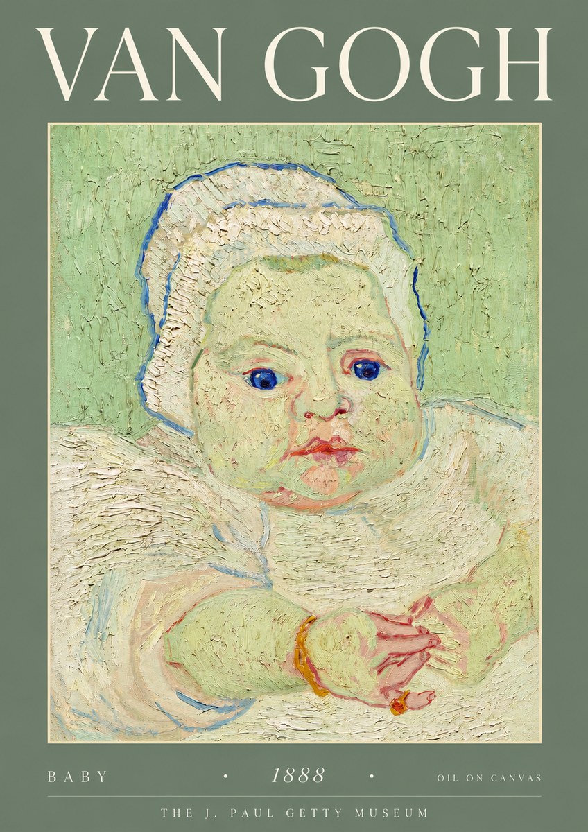 Van Gogh Baby No2 - Póster