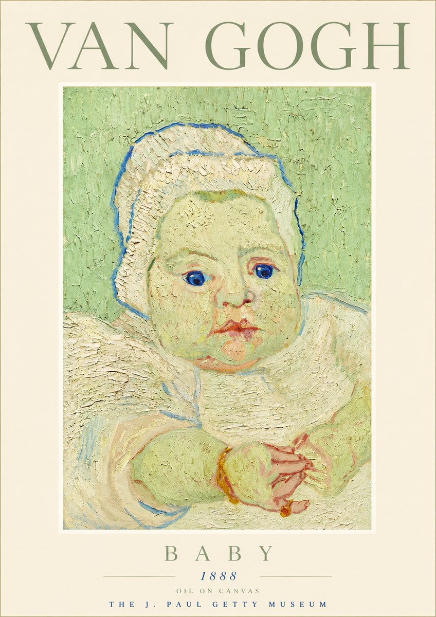 Van Gogh Baby No4 - Póster