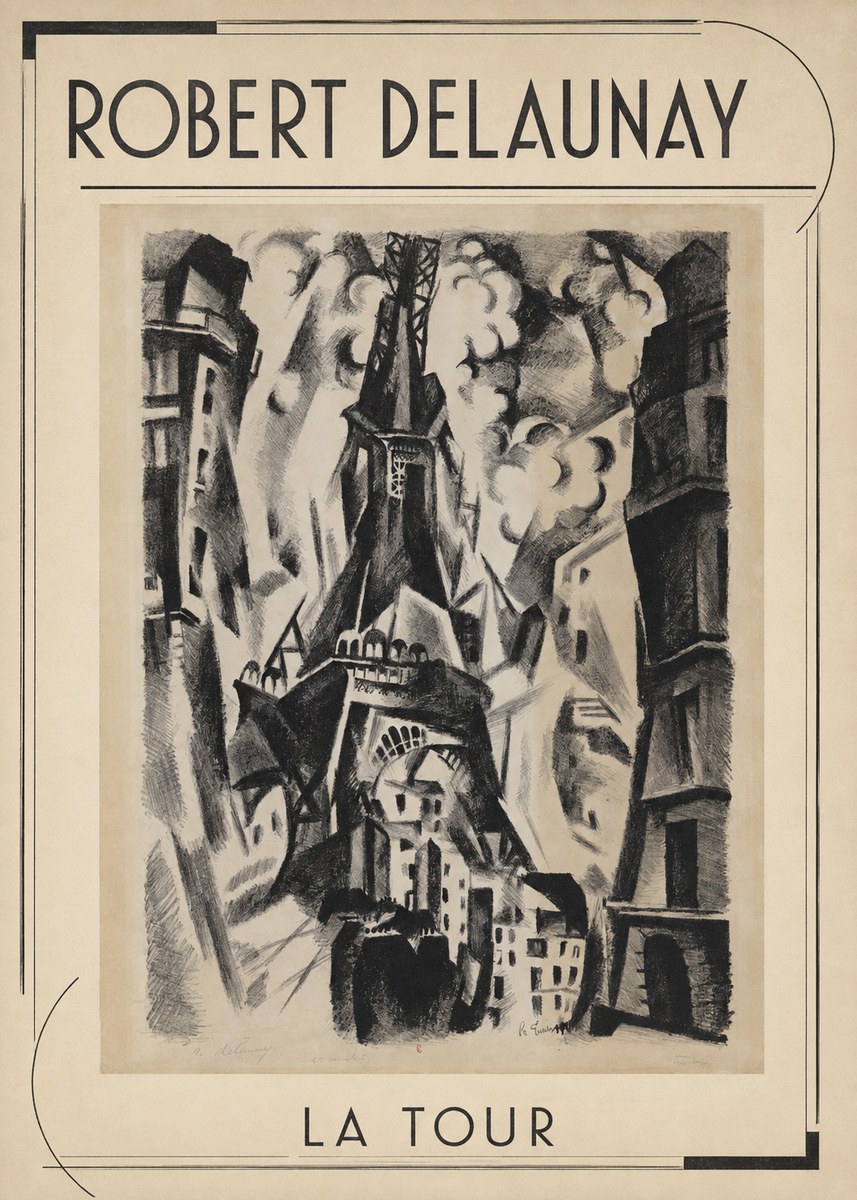 Robert Delaunay La Tour No1 - Póster