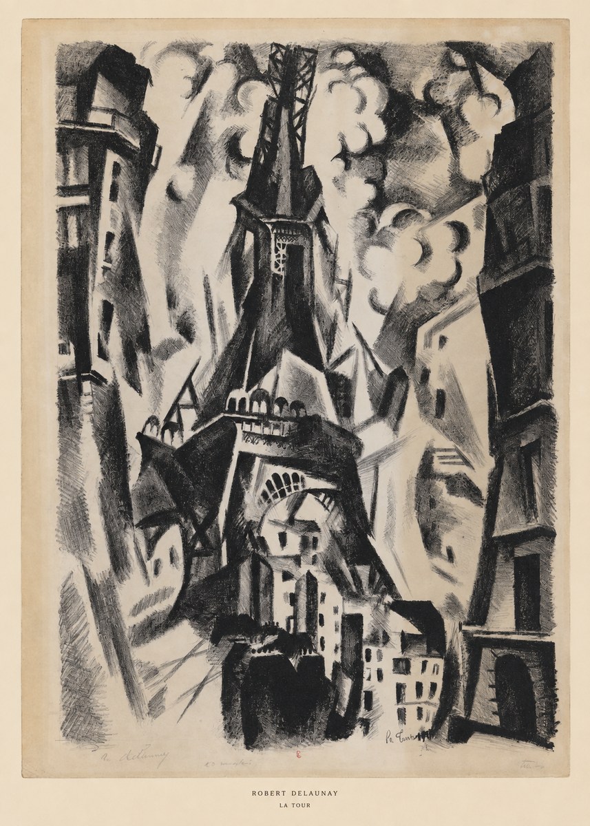 Robert Delaunay La Tour No6 - Póster